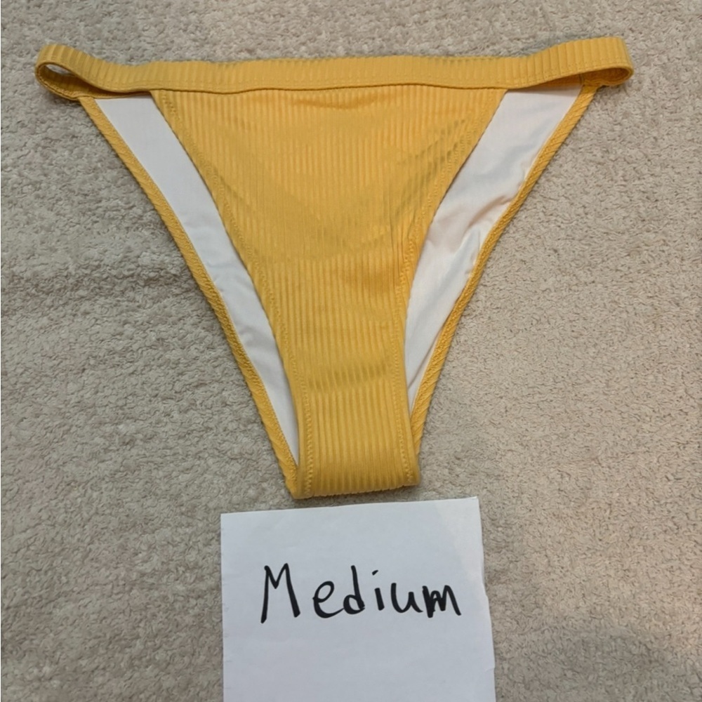 Pink bikini bottom